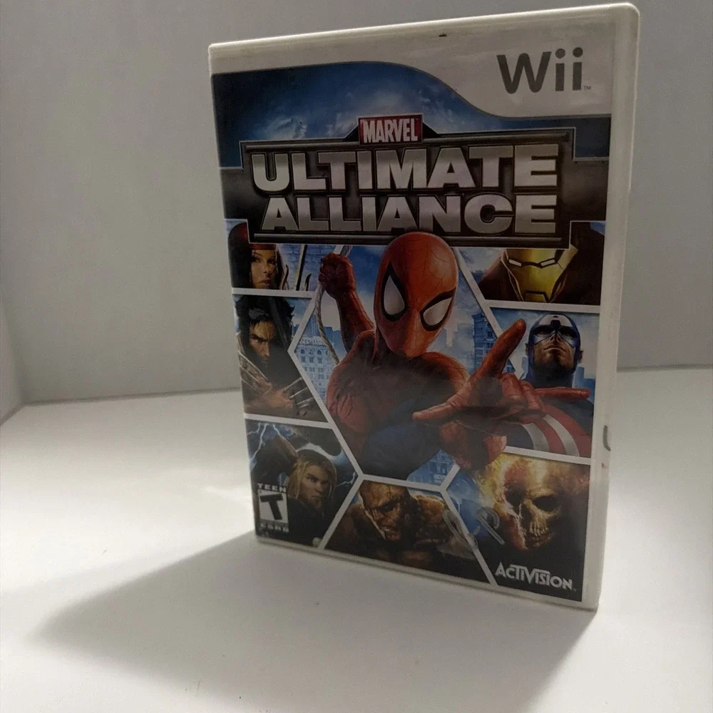 Marvel Ultimate Alliance Nintendo Wii Activision Video Game RPG 81501206US